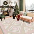 thumbnail image 1 of 5'x7' dining room carpet indoor outdoor carpet roll area rug octagon area rug outdoor area rug, 1 of 10