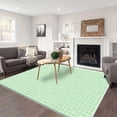 thumbnail image 1 of 1PC Gingham Area Carpet Partial Carpet, Lightweight Washable Easy-to-Care Carpet Mat Festival Gift, Suitable for Bedroom, Living Room, Dining Room, Office, Balcony, Room Accessones, 1 of 8