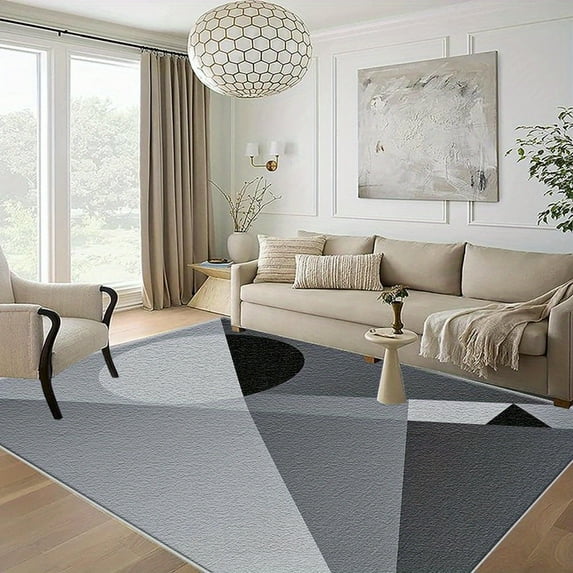 5.3'x7.5' area carpet carpet washable aztec area rug modern area rug ...