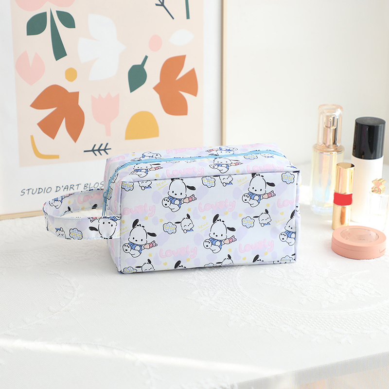 1PC Girls Gifts Sanrio Cosmetic Bag Kuromi Cinnamoroll My Melody Large