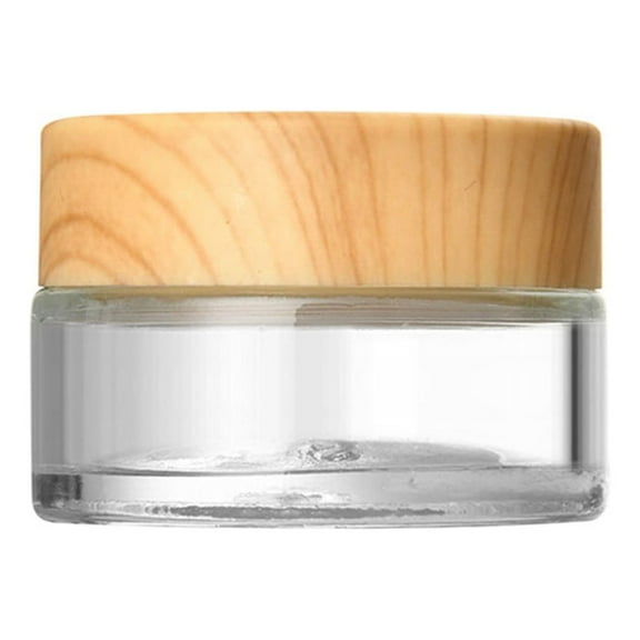 1PC Glass Cosmetic Containers with Lids Makeup Sample Container for Lotion Cream