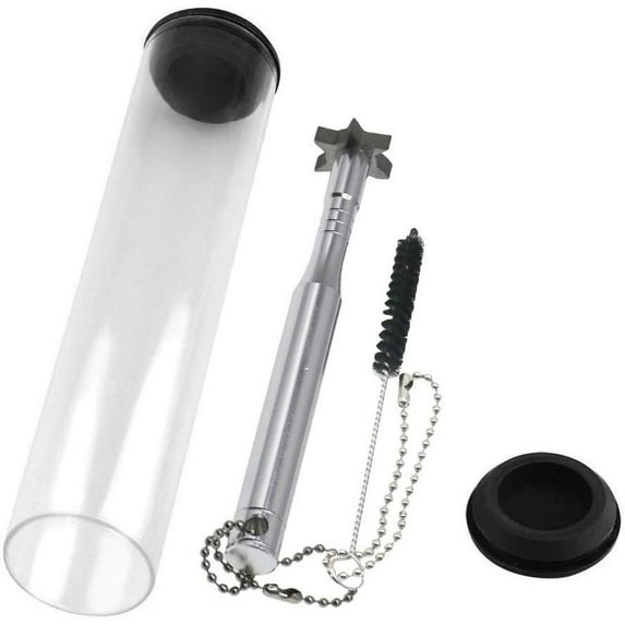 1PC Golf Club Cleaner 6 Heads with Brush Groove Sharpener Tool for All Golf Irons