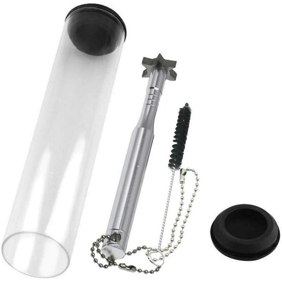 1PC Golf Club Cleaner 6 Heads with Brush Groove Sharpener Tool for All Golf Irons