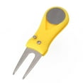 thumbnail image 1 of 1PC Golf Divot Repair Tool with Ball Marker Pitch Mark fork Golf Pitchfork, 1 of 8