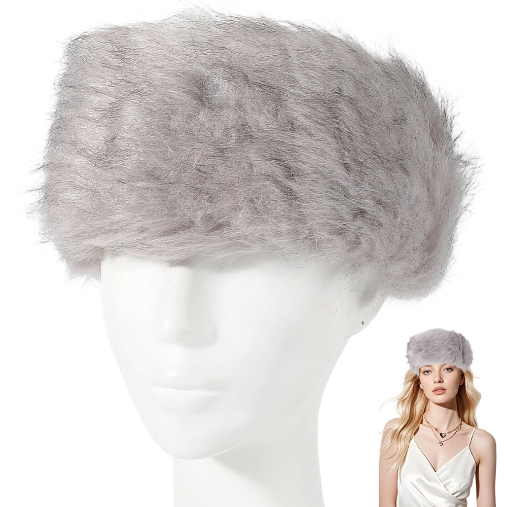 Snow Fuzzy Headband