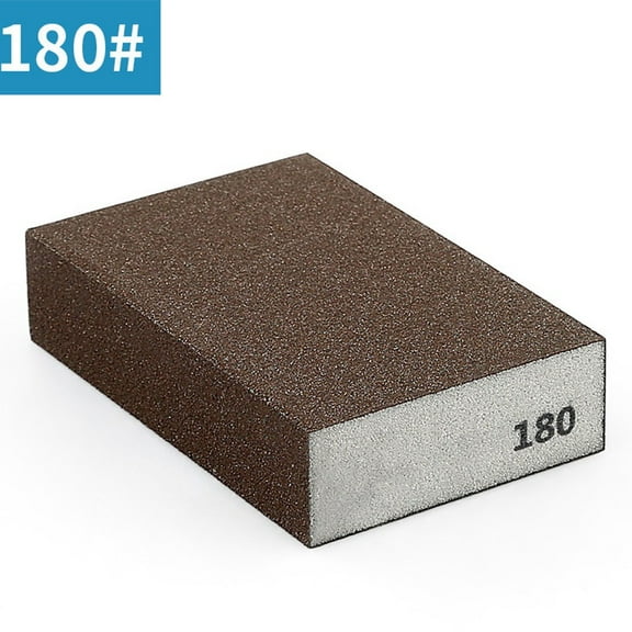 1PC Grit 180# Wall Grinding Sponge Sand Block Sandpaper Polished Sand Brick