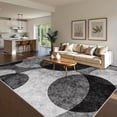 thumbnail image 1 of 1PC Grunge Style Area Carpet Local Carpet, Lightweight Washable Easy-to-Tidy Carpet Mat Festival Gift, Suitable for Living Room, Bedroom, Dining Room, Office, Balcony, Room Accessones, 1 of 10