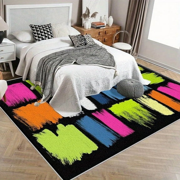 6.5'x10' big area rug carpet runner for party boho rug throw rug dining room carpet for under table