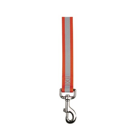 1PC Guardian Gear Guardian Gear ZA985 66 69 Reflective Dog Lead, 6 Feet x 1 Inch, Orange