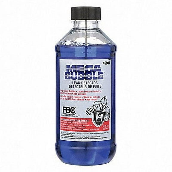 1PC HERCULES Leak Detector Blue Liquid 8 oz.