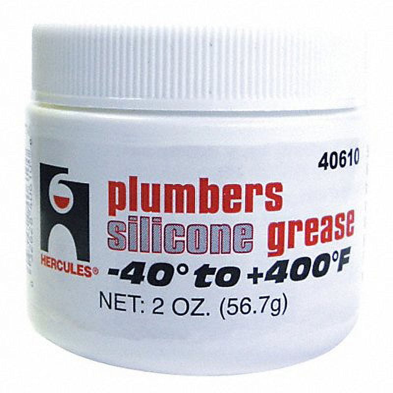 1PC HERCULES Silicone Plumbers Grease 2 oz.