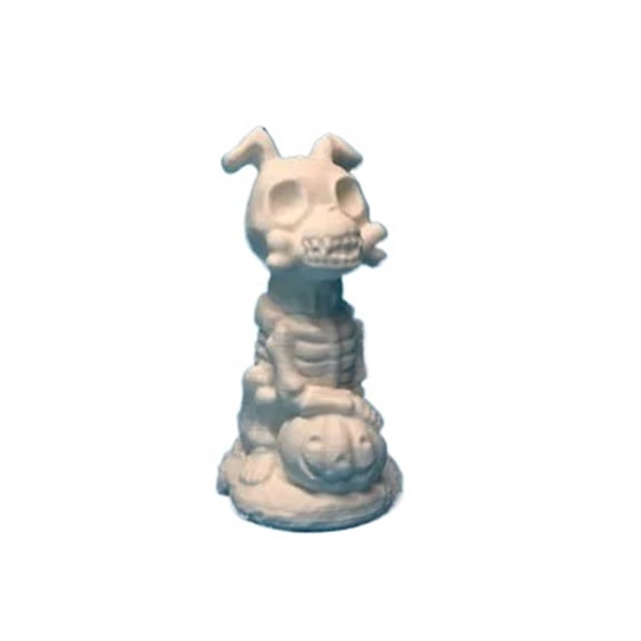 1PC Halloween Skeleton Dog-Skeleton Dog 3D Printing