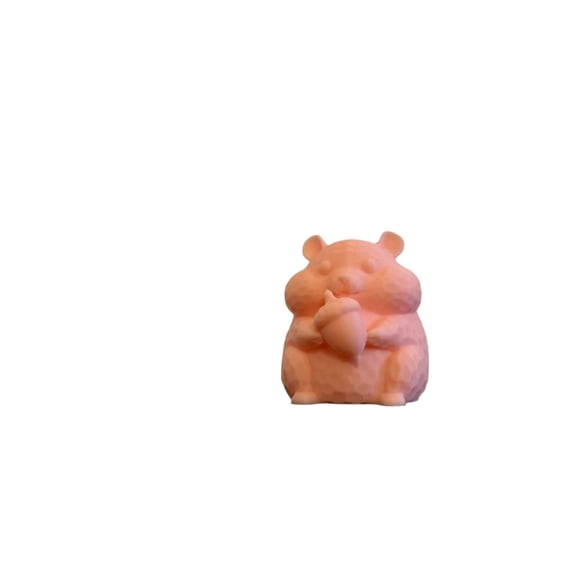 1PC Hamster Dimple Pet 3D Printing