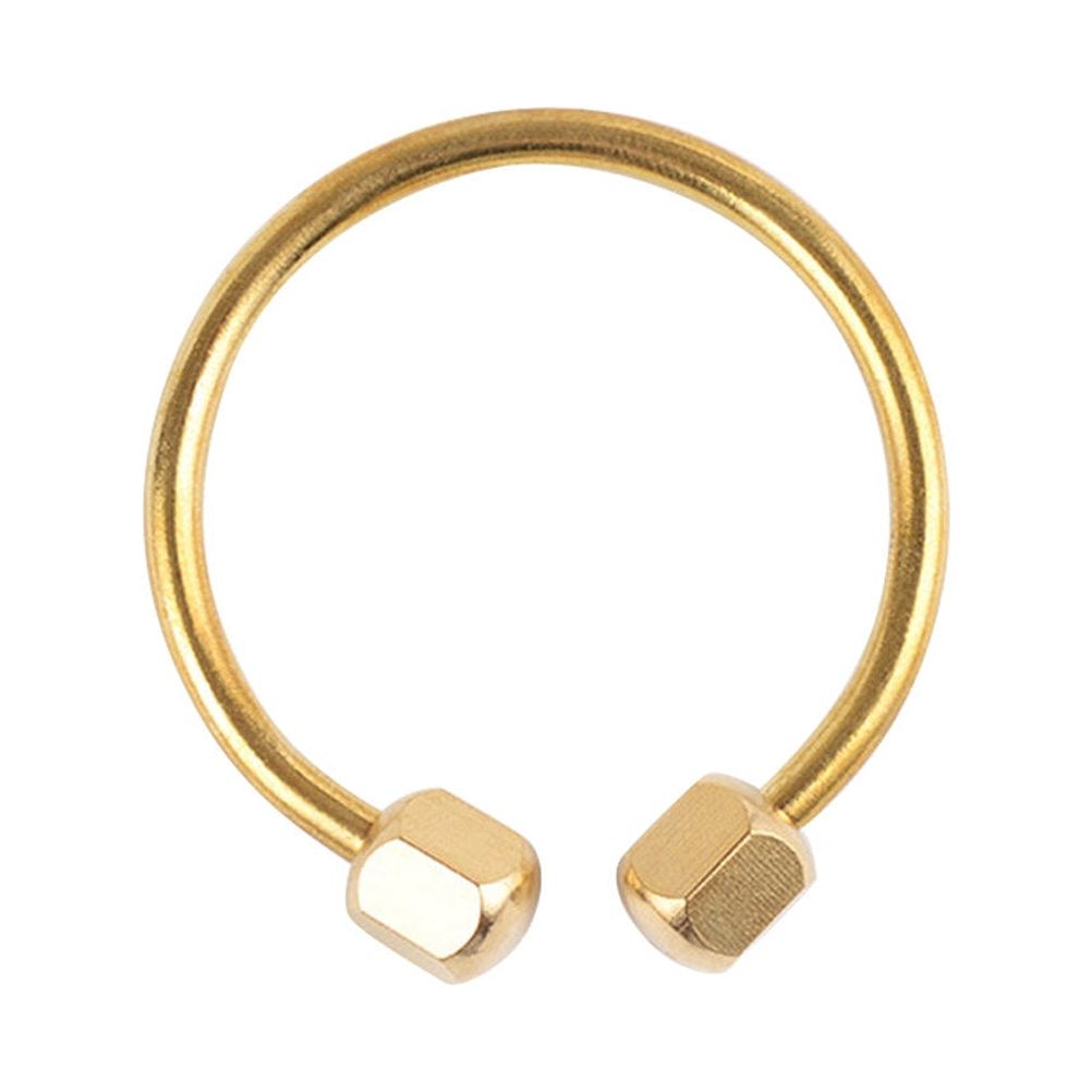 1PC Handmade Brass Key Chain Outdoor Key Ring Unisex Car Key Holders