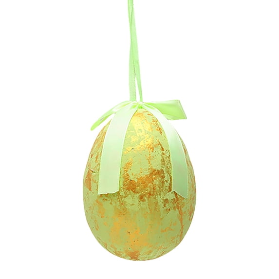 1PC Hanging Foam Speckled Eggs Ornaments Decorative, Easter Decorations Egg Hanging Ornaments for Easter Tree Decorations Basket Filler