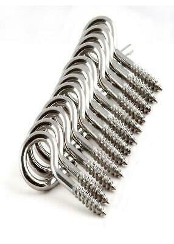 Hangman Silver Open Loop Christmas Light Hangers 12 pk Hangman Silver Open Loop Christmas Light Hangers 12 pk