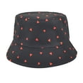 1PC Hat Black Spandex Valentines Day Ladies Small Fresh Artistic
