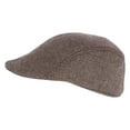 thumbnail image 1 of 1PC Hat Brown Cotton Cotton Beret Peak Cap Fashion Forward Hat Outdoor Travel Sun Hat, 1 of 5