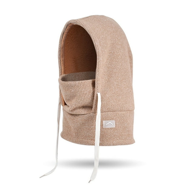 1PC Hat Gold Polyester Mothers Day Windproof Winter Face Warm Fleece