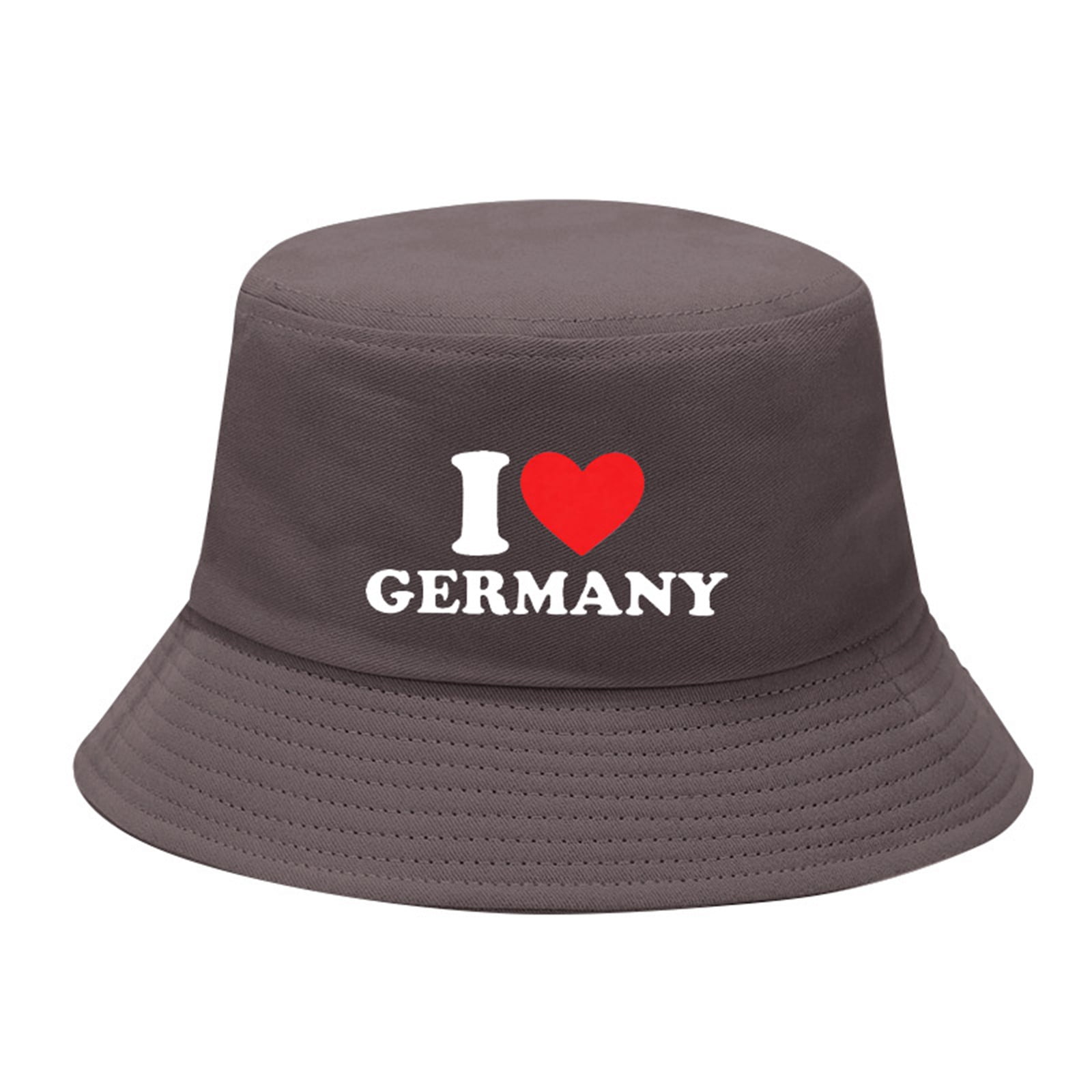 1PC Hat Gray Cotton Men's And Women's German Flag Retro Casual