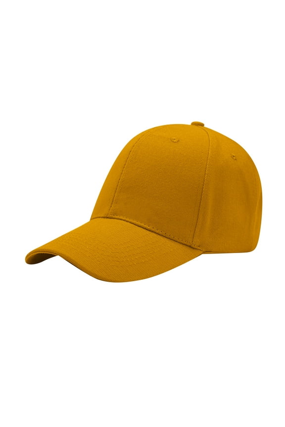 1PC Hat Yellow Cotton Mens And Womens Summer Fashion Casual Sunscreen Baseball Caps Cap Hats