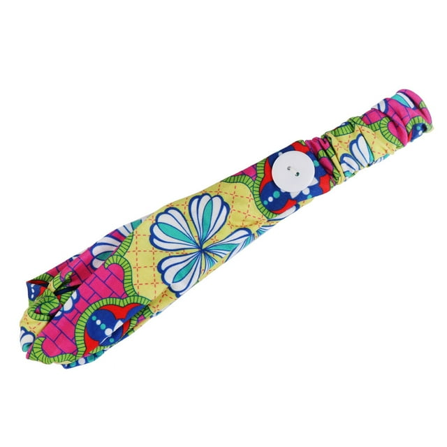 1PC Headband Yellow Polyester Fashion Sport Quick Dry Sweat Printed