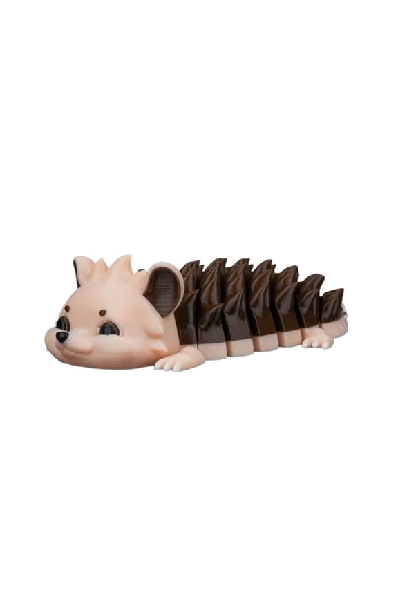 1PC Hedgehog Keychain 3D Printing