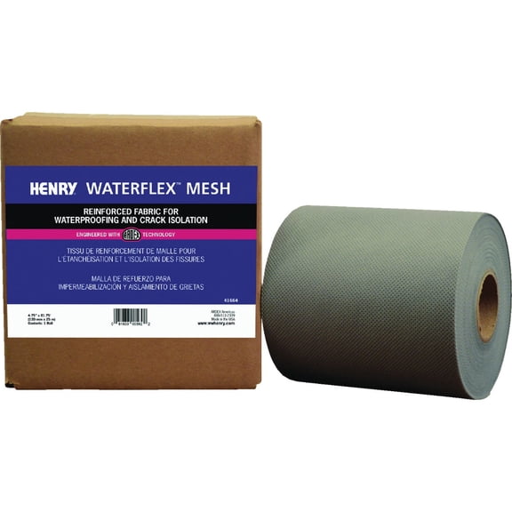 1PC Henry WATERFLEX Waterproofing and Crack Isolation Mesh Roll