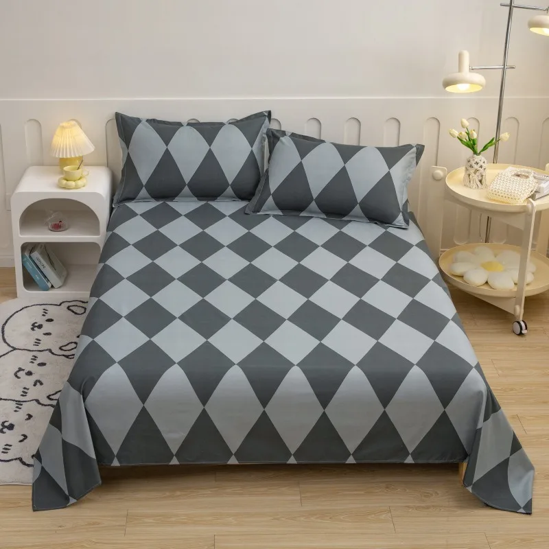 1PC High Quality Soft Home Bed Linen Sheets Queen Size Bed Sheets