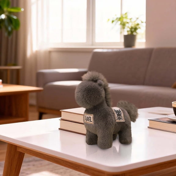 1PC Horse Stuffed Animal Plushie - Huggable War Horse, Adorable Playtime Plush Toy Farm Life Gift, Super Soft Stuffed Doll Animal Toy for Adults and Families (9.84 Inch,C)