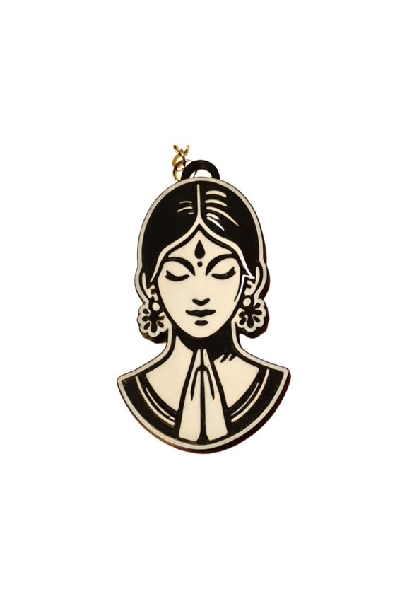 1PC Indian keychain 3D printing