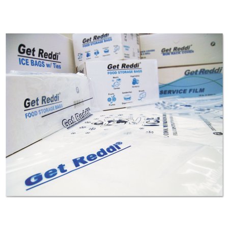 1PC Inteplast Group Food Bags, 4.5 qt, 0.68 mil, 8\\" x 15\\