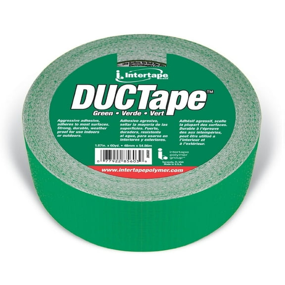 1PC Intertape Intertape 20C-GR2 Duct Tape, 1.87" x 60 Yard, Green