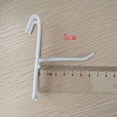 thumbnail image 1 of 1PC Item & Products Display Perfectly Multi-Purpose Display Hook Shelf Hook Hanging Wire Hook Netting Hook WHITE 5CM, 1 of 8