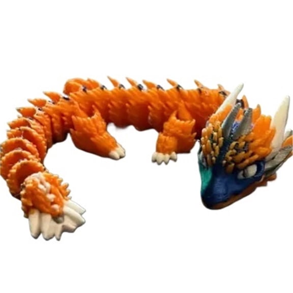 1PC Jointed Dragon Scale Ankylosaurus 3D Printing