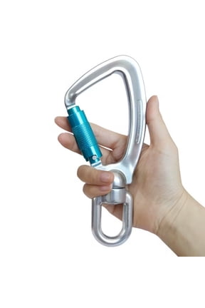 1PC Key Carabiner Clip, Multipurpose Key Hook for Hiking, Keychain Holder with Ergonomicc Design, Outdoor Gear for Camping, Hiking, Backpacking, Climbing, Picnic, Survival Trips or Adventure Gear