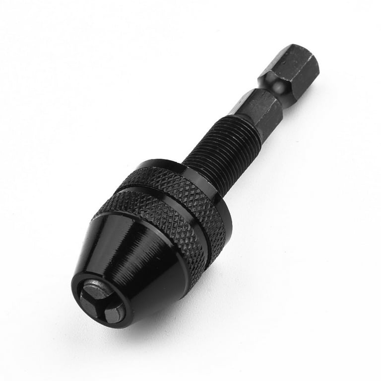 1PC Keyless Drill Bit Chuck Adapter 1 4 Hex Shank For Impact Driver Adapter Walmart