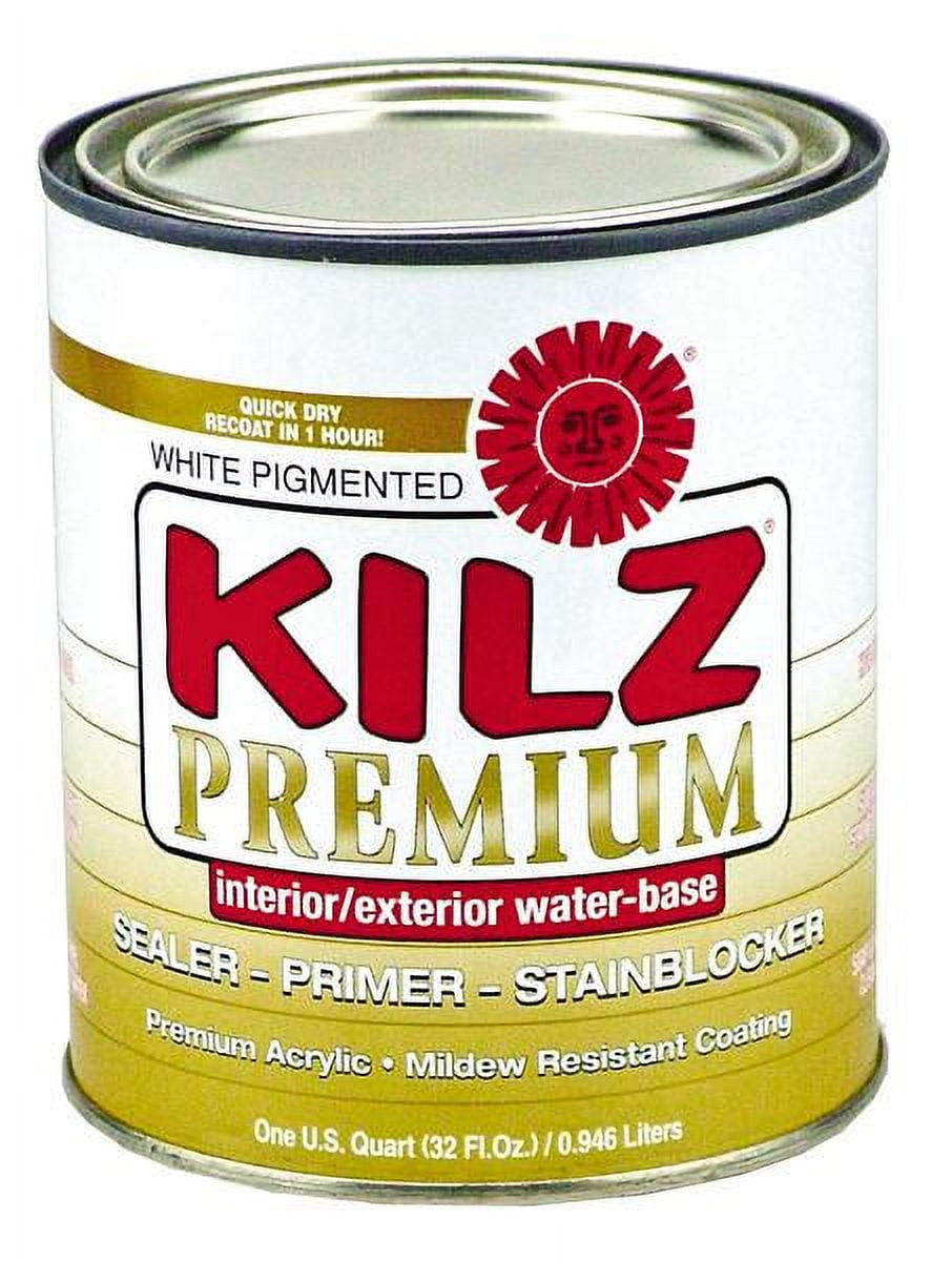 1PC Kilz Kilz 13002 Premium Stain Blocking Primers, 1 Quart, White