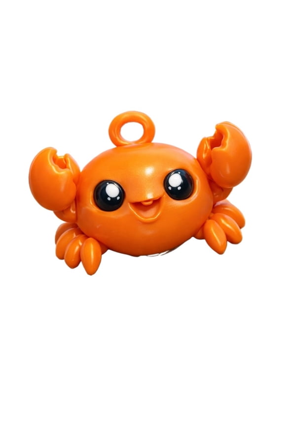 1PC King Crab Keychain 3D Printing