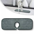thumbnail image 1 of 1PC Kitchen Faucet Sink Mat Washable Wear-resistant Faucet Absorbent Mat Splash Catcher Countertop Protector for Kitchen Bathroom, 1 of 9