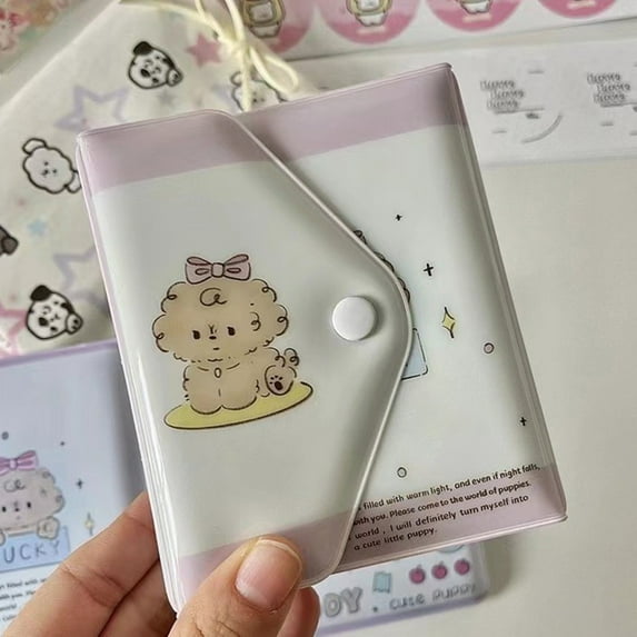 1PC Kpop Photo Album For Photograph Gift Ins Cute Graffiti Photocard Holder Idol Collect Book 3 Inch Envelope Package