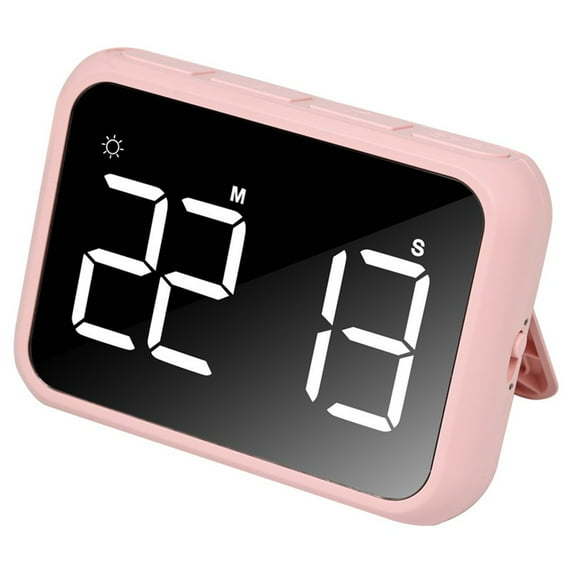 1PC LED Electronic Timer Timer Countdown Reminder Tool Pink
