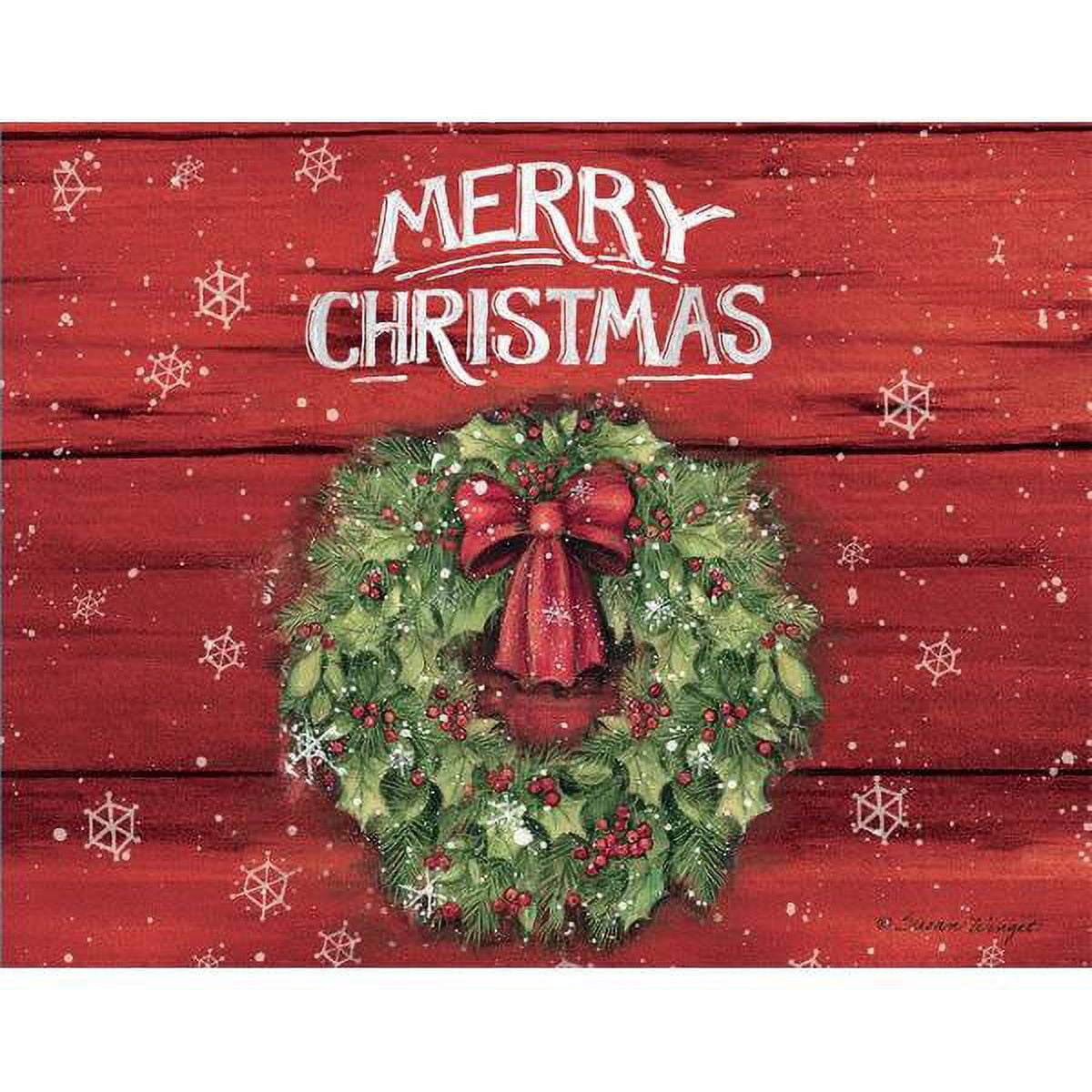 1PC Lang 18 Count Merry Christmas Boxed Christmas Cards