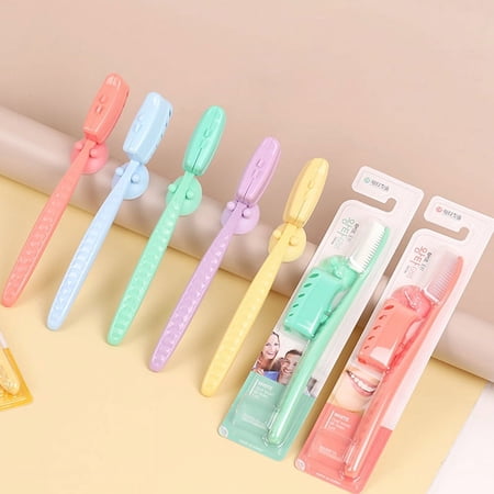 1PC Large Head Toothbrush Adult Toothbrush Manual Toothbrush Oral Cleaning