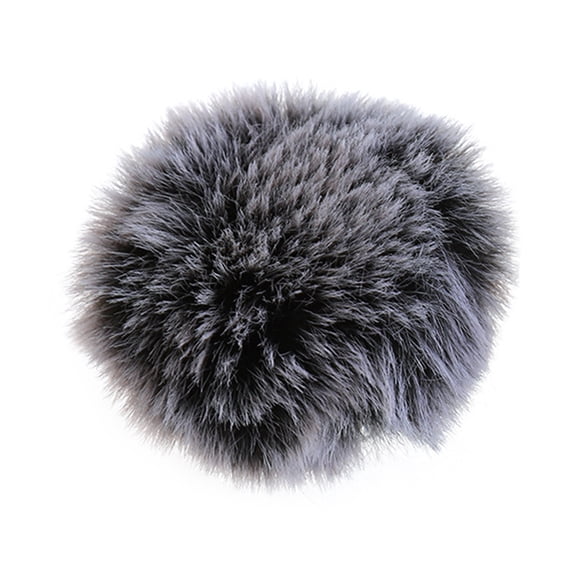 1PC Lavalier Microphone Furry Windscreen Windshield Wind Muff for 5-10mm Lapel Lavalier Mic