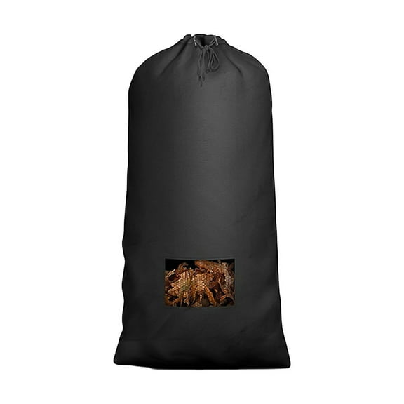 1PC Lawn Tractor Leaf Bag Lawn Mower Leaf Bag Garden Leaf Grass Collection Bag