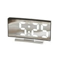 thumbnail image 1 of 1PC Led Electronic Clock Desktop Clock Simple Alarm Clock Curved Screen Clock, 1 of 9