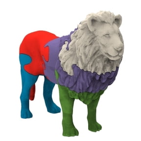 1PC Lion Puzzle 3D Printing