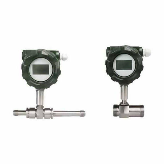 1PC Liquid Turbine Flow Meter Sensor Transmitter RS485 24VDC Digital ...