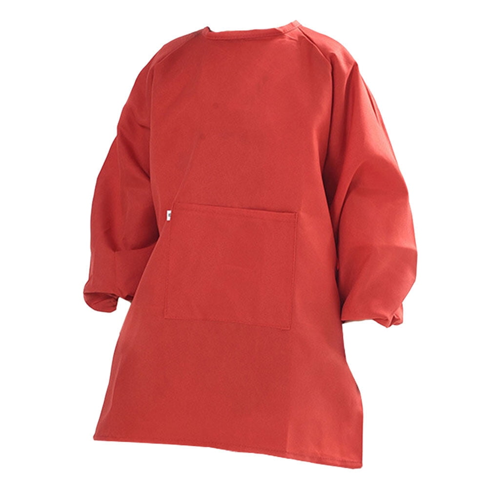 1PC Long Sleeve Apron Painting Coat Cover Drawing Art Smock Clothes